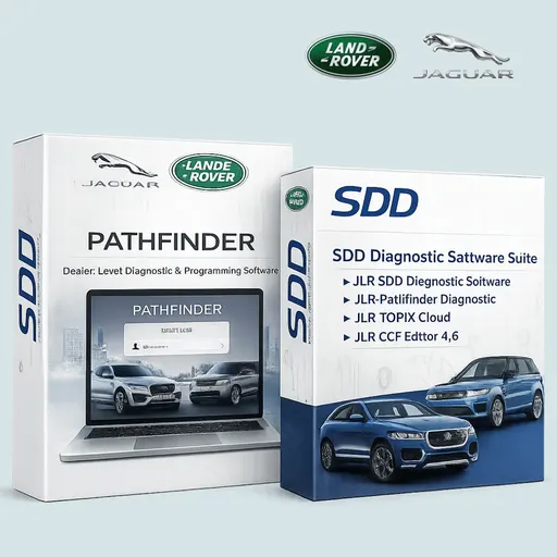 JLR Yazılım Paketi: SDD, Pathfinder, CCF, Seed Key Hesaplayıcı