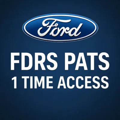Acceso en Línea de Una Sola Vez Ford FDRS (PATS)