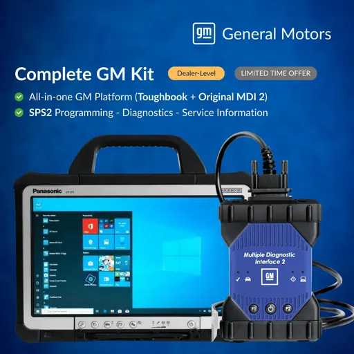 عدة التشخيص والبرمجة بمستوى الوكيل من GM – باقة كاملة