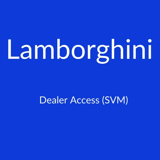 الوصول إلى وكيل Lamborghini (SVM) - الوصول لمدة ساعة واحدة