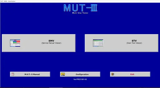 Mitsubishi MUT 3 [Diagnostics - 03.2022 programming - 05.2021]