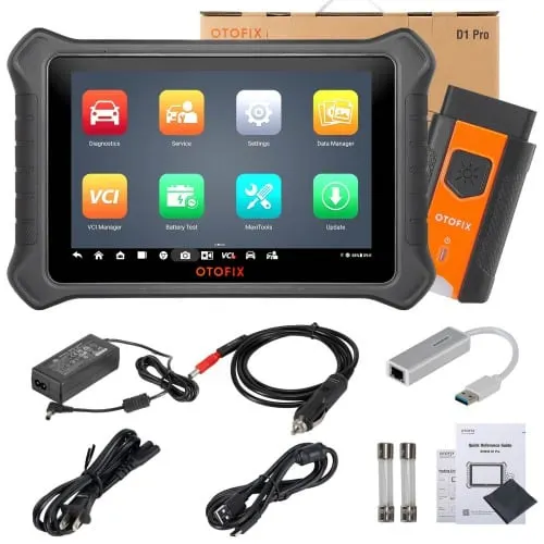 OTOFIX D1 PRO Bi-Directional Diagnostic Tool Supports CAN FD ECU Coding, 40+ Services FCA AutoAuth, Guided Function, Auto Scan 2.0