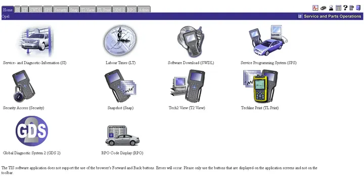 System diagnostyki i programowania TIS2Web dla pojazdów użytkowych OPEL