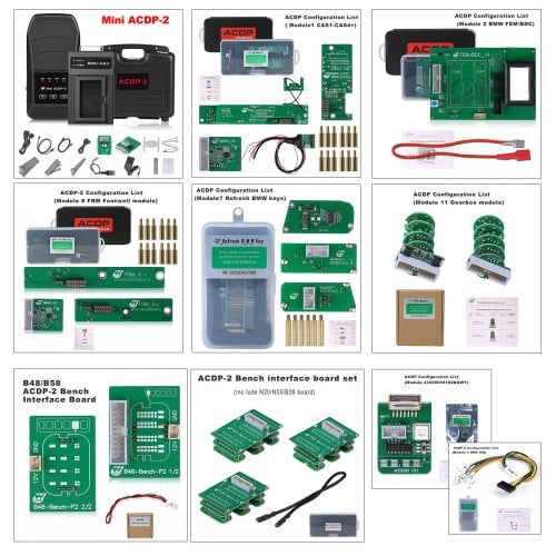 [BMW Full Package] Yanhua Mini ACDP 2 Programming Master с модулями 1, 2, 3, 4, 7, 8, 11 с лицензией для программирования ключей BMW и коррекции кластера - View 3