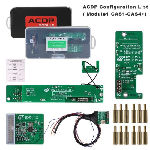 [BMW Full Package] Yanhua Mini ACDP 2 Programming Master с модулями 1, 2, 3, 4, 7, 8, 11 с лицензией для программирования ключей BMW и коррекции кластера - View 6