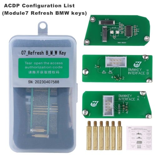 [BMW Full Package] Yanhua Mini ACDP 2 Programming Master с модулями 1, 2, 3, 4, 7, 8, 11 с лицензией для программирования ключей BMW и коррекции кластера - View 7