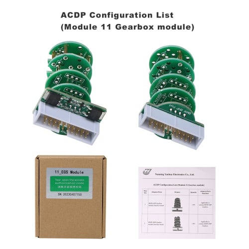 [BMW Full Package] Yanhua Mini ACDP 2 Programming Master с модулями 1, 2, 3, 4, 7, 8, 11 с лицензией для программирования ключей BMW и коррекции кластера - View 9