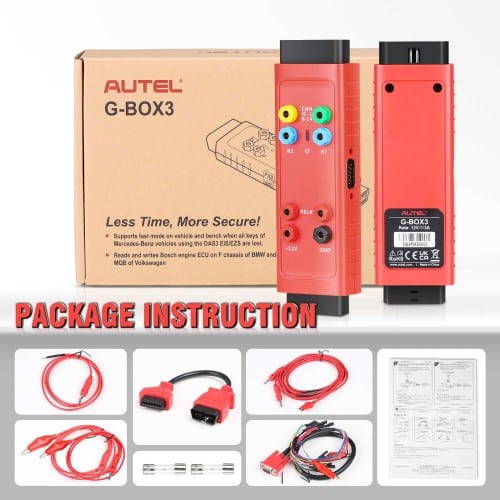 Autel MaxiIM IM608 PRO II (IM608Pro II) с аксессуарами IMKPA, включая бесплатные G-Box3 и APB112, поддерживает функцию Все ключи утеряны - View 3