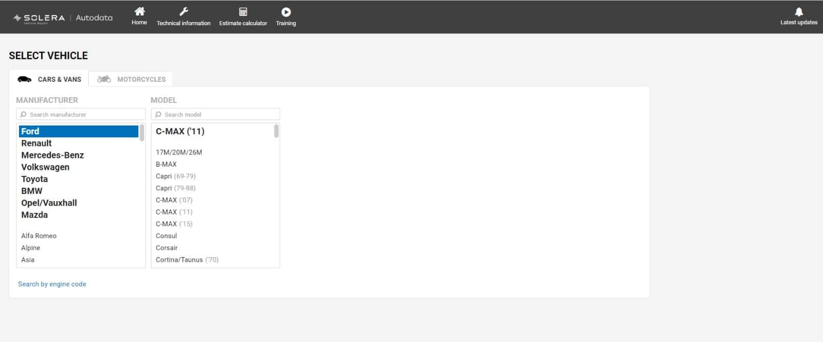 اشتراك Autodata لمدة عام عبر الإنترنت لجهاز كمبيوتر واحد فقط - View 4