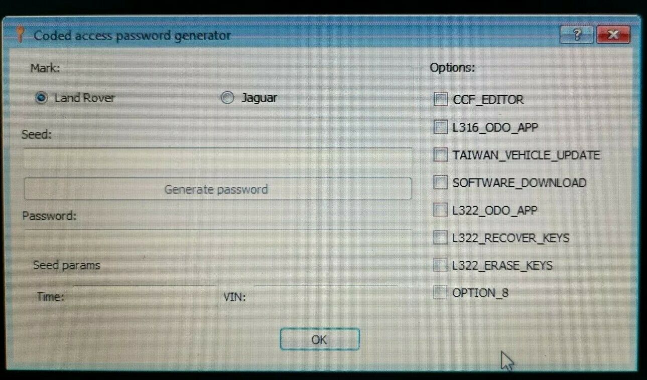 JLR CCF Editor 4.6 + Seed Key Tool لجاجوار لاند روفر - View 5