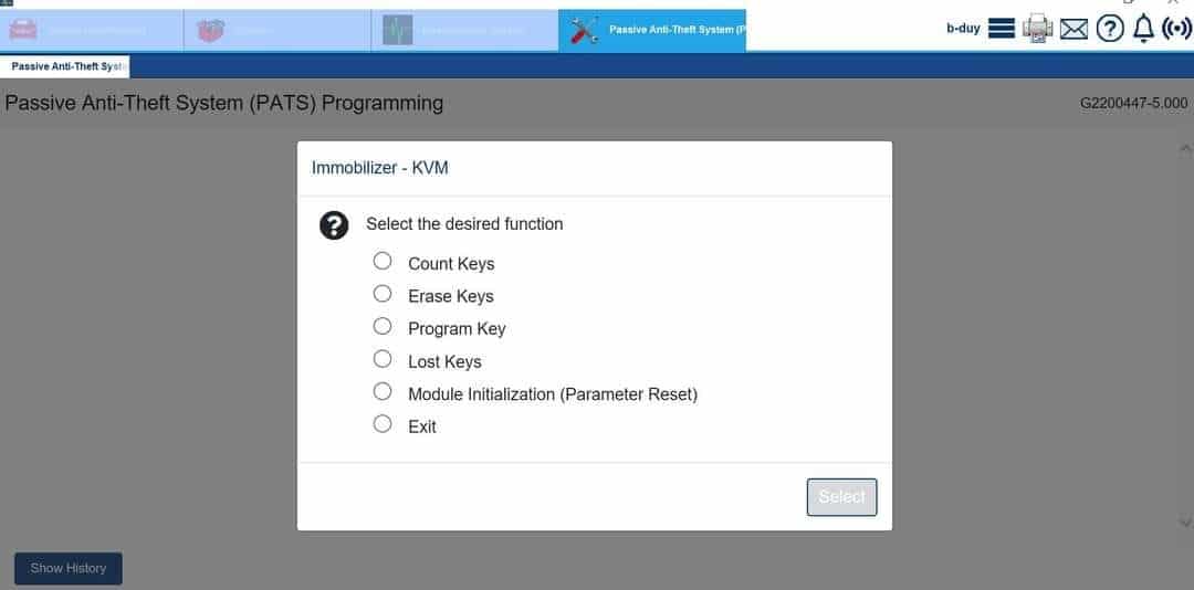 Ford FDRS (PATS) – Einmaliger Online-Zugang - View 3