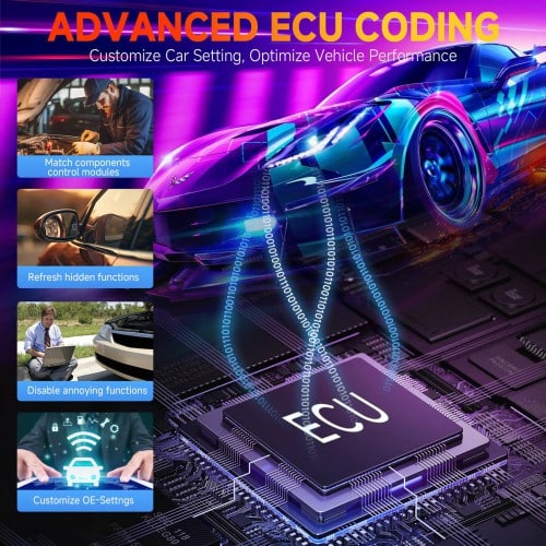[الإصدار العالمي] أداة التشخيص Xtool D8W WIFI مع ترميز وحدة التحكم ECU، الاختبارات النشطة، برمجة المفاتيح، 38 وظيفة إعادة ضبط، بروتوكولات CAN FD وDoIP، ورسم الخرائط الطوبولوجية قبل وبعد الفحص - View 8