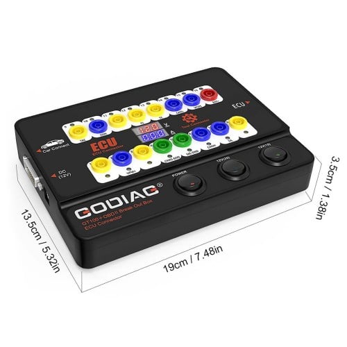 GODIAG GT100 Pro Breakout Box ECU + Платформа тестирования BMW CAS4 CAS4+ FEM/BDC, используется с IM508 IM608 VVDI2 CGDI BMW - View 8