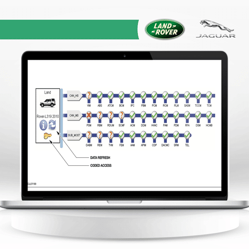 JLR SDD: برنامج التشخيص جاكوار لاند روفر - أحدث إصدار - View 6