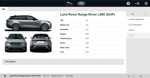 Набор для диагностики Jaguar Land Rover - Light 2023 - View 3