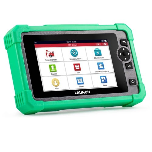 جهاز فحص LAUNCH CRP919 EV للسيارات الكهربائية مع أكثر من 45 وظيفة خدمة<br>يدعم سيارات الطاقة الجديدة – يدعم CAN FD وDoIP – ترميز ECU – متعدد اللغات - View 6