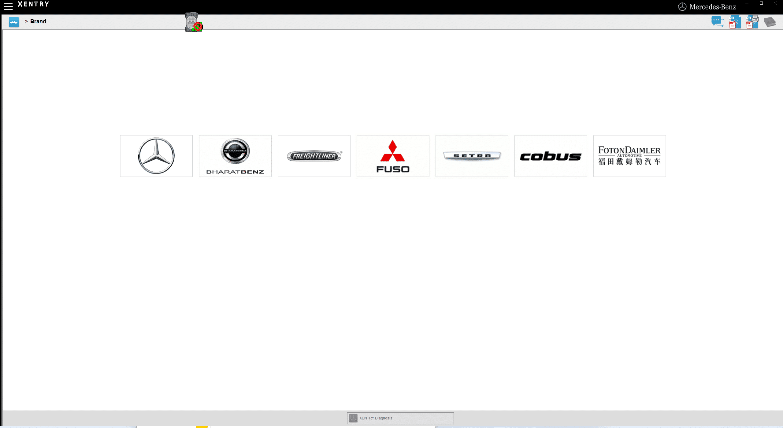 برنامج تشخيص Xentry لمرسيدس - Techroute66 - View 5