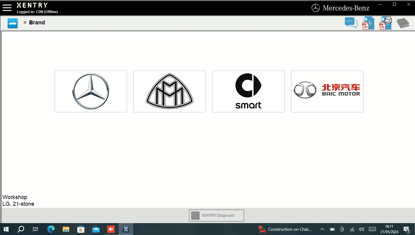 برنامج تشخيص Xentry لمرسيدس - Techroute66 - View 10
