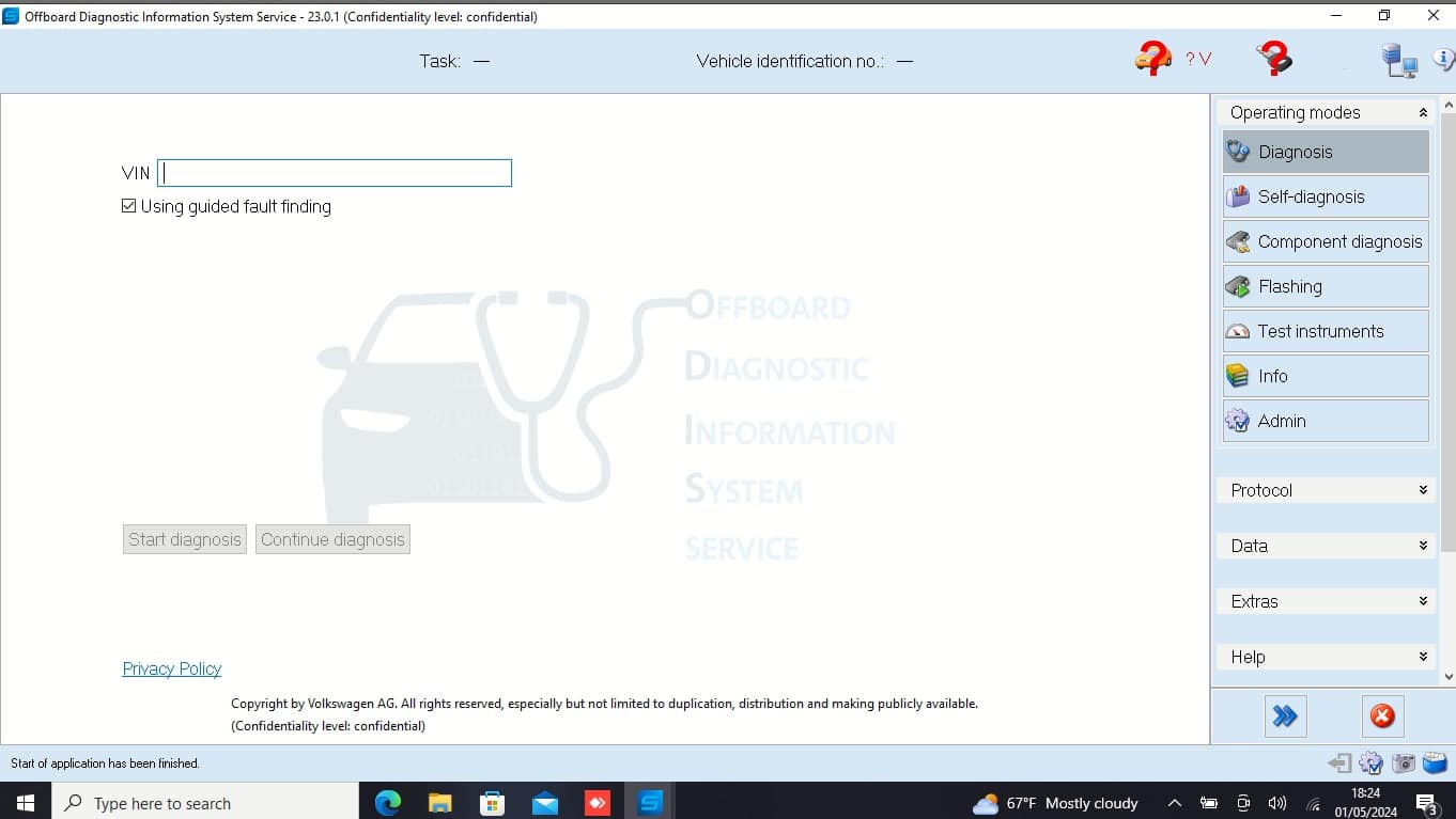 ODIS S (الخدمة) - الأداة التشخيصية الشاملة لسيارات VW و Audi - View 5