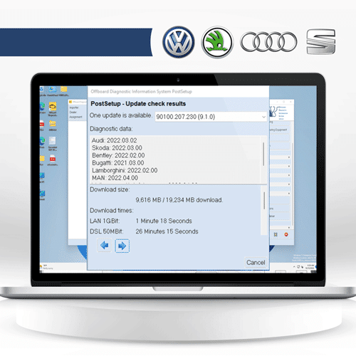 ODIS S (الخدمة) - الأداة التشخيصية الشاملة لسيارات VW و Audi - View 6