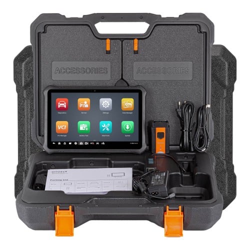 جهاز OTOFIX D1 ProS للتشخيص ثنائي الاتجاه يدعم ترميز ECU، أكثر من 40 خدمة، FCA AutoAuth، تحديث لمدة سنتين<br>العنوان - View 3