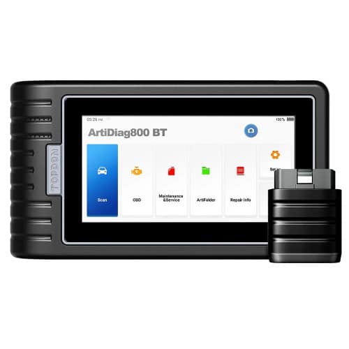 TOPDON Artidiag 800 BT أداة تشخيص متوسطة المستوى لجميع الأنظمة مع 28 وظيفة خدمة وتحديث مجاني مدى الحياة متعدد اللغات - View 3
