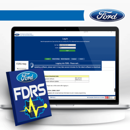 Licence du logiciel Ford FDRS - Abonnement de 12 mois