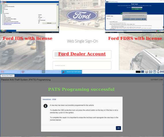 Licence du logiciel Ford FDRS - Abonnement de 12 mois