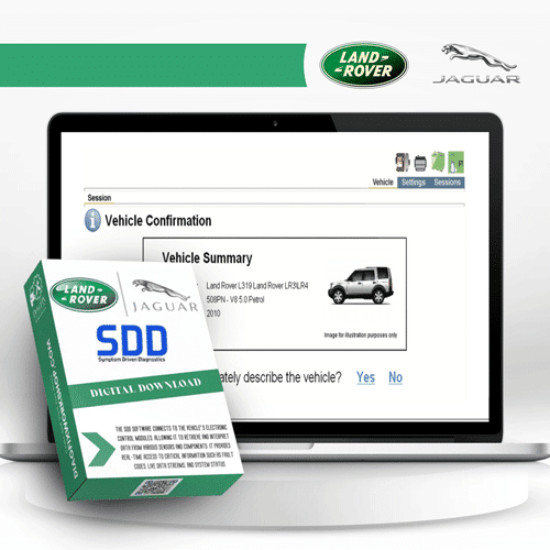 JLR SDD : Logiciel de diagnostic Jaguar Land Rover - Dernière version