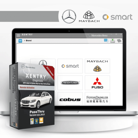 Software de diagnóstico Xentry para Mercedes - Techroute66