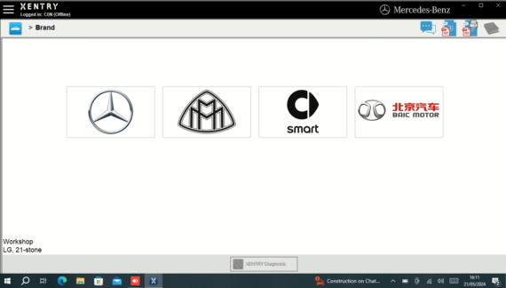 Mercedes Star Diagnostic Tool: Xentry, Xentry Add-On Certificate, DAS, DTS Monaco, Vediamo, and STAR Finder + SUPER MB PRO M6