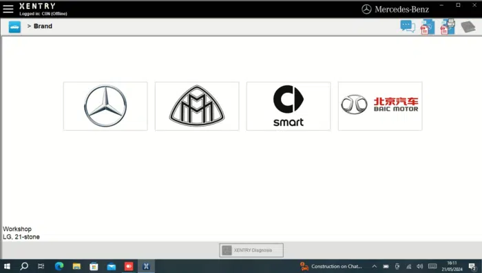 Ferramenta de diagnóstico Mercedes Star: Xentry, Xentry Add-On Certificate, DAS, DTS Monaco, Vediamo e STAR Finder + SUPER MB PRO M6