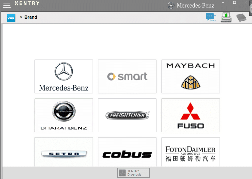 xentry openshell software for mercedes diagnostic and programming