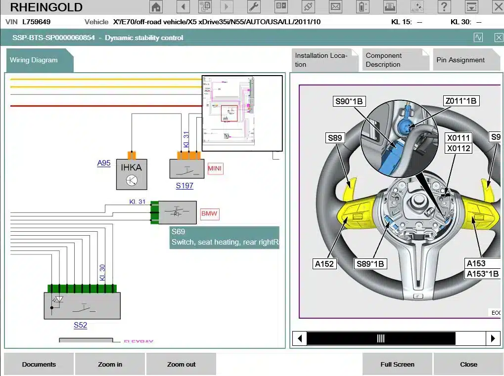 BMW ISTA-P software interface