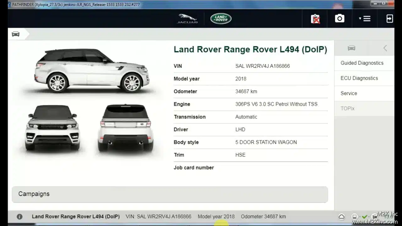 Jaguar Land Rover Pathfinder