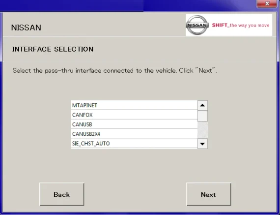 Nissan NERS - Logiciel de reprogrammation du calculateur Nissan - Dernière version