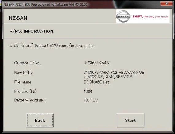 Nissan NERS - Nissan ECU Reprogramming Software - Última versión