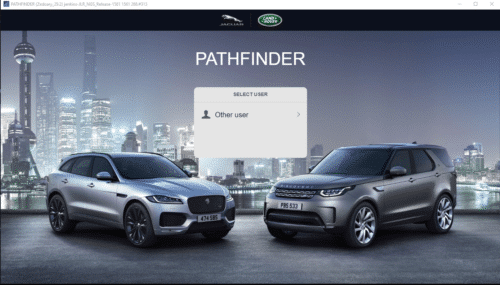 JLR Pathfinder - برنامج تشخيص Jaguar Land Rover Pathfinder