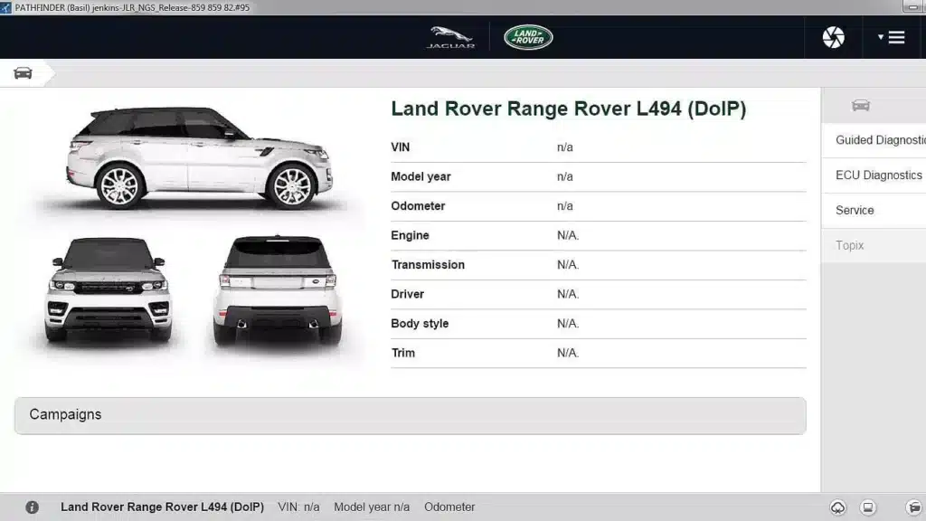 how to use the new Land Rover Topix