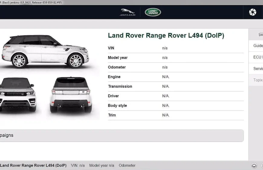 how to use the new Land Rover Topix