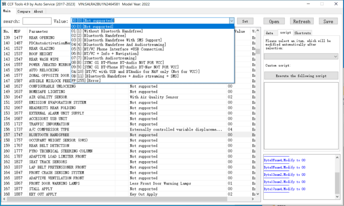 CCF Editor Tools v4.9 - Jaguar Land Rover 2017 to 2023