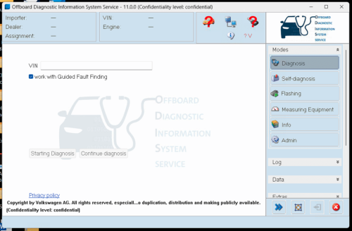 Offboard Diagnostic Information System Service (ODIS S)