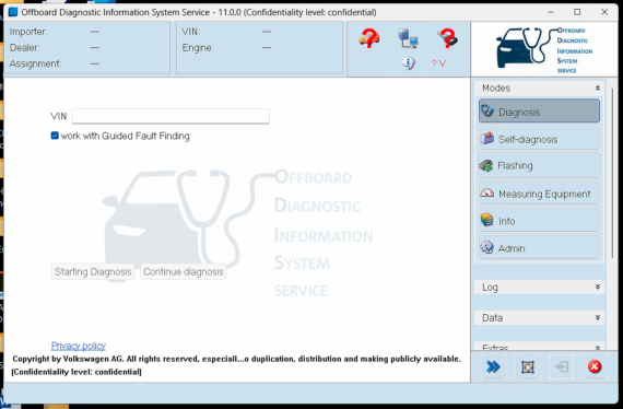 ODIS E (Engineering) – Audi And Volkswagen Diagnostic Software