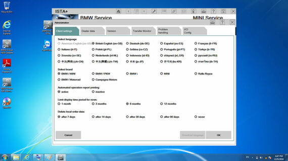 ISTA+ BMW Diagnosesoftware - ISTA D