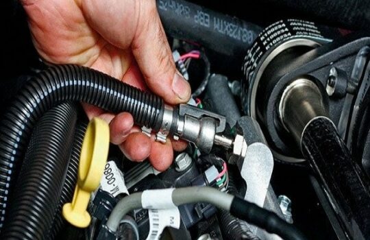 maintenance on a fuel injection system