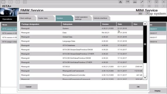 ISTA+ BMW Diagnostic Software - ISTA D