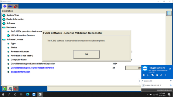 Software Ford IDS - 12 meses de licencia