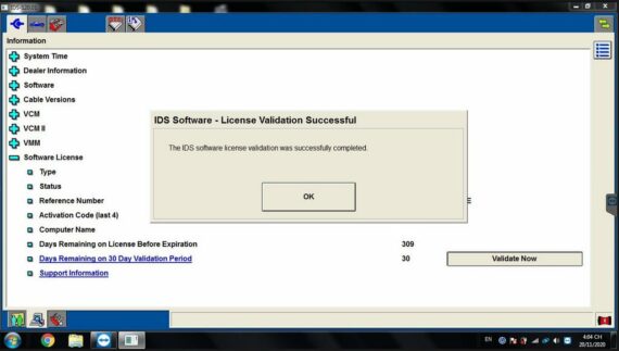 Software Ford IDS - Licença de 12 meses