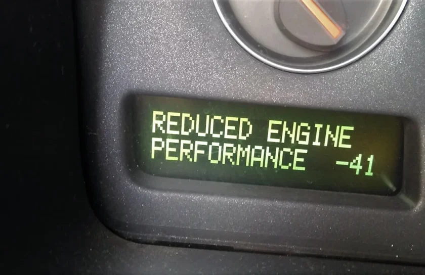 reduced engine performance freelander 2