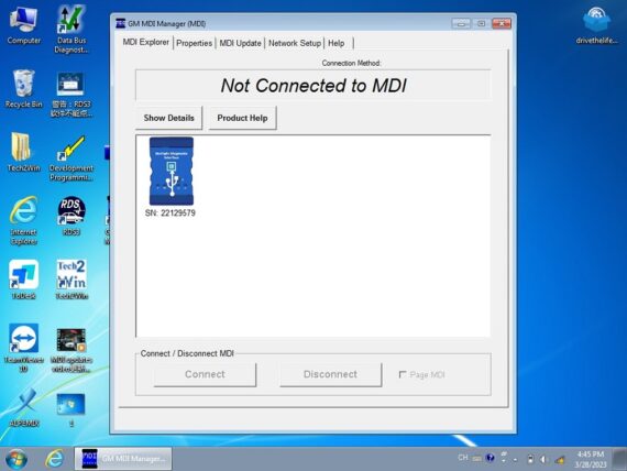 GM MDI 2 (MDI II): Multiple Diagnostic Interface for Tech2win